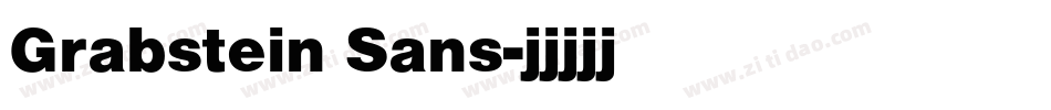 Grabstein Sans字体转换